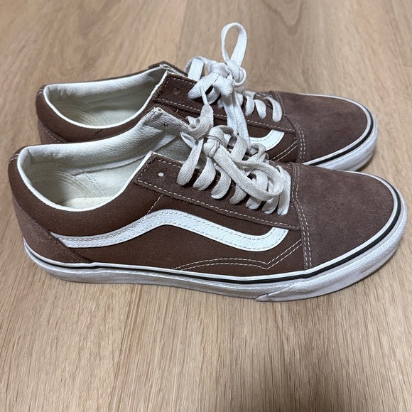 Vans Brown and White Sneakers - Picture 3 of 4